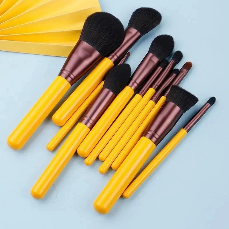 11-Piece Makeup Brush Set – Beginner Full Set