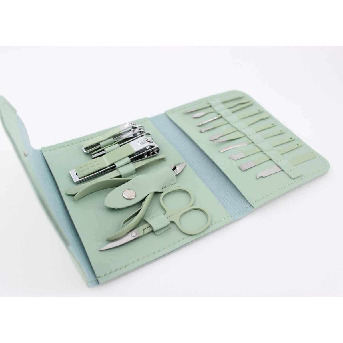 16-Piece Manicure & Pedicure Set – Travel Grooming Kit