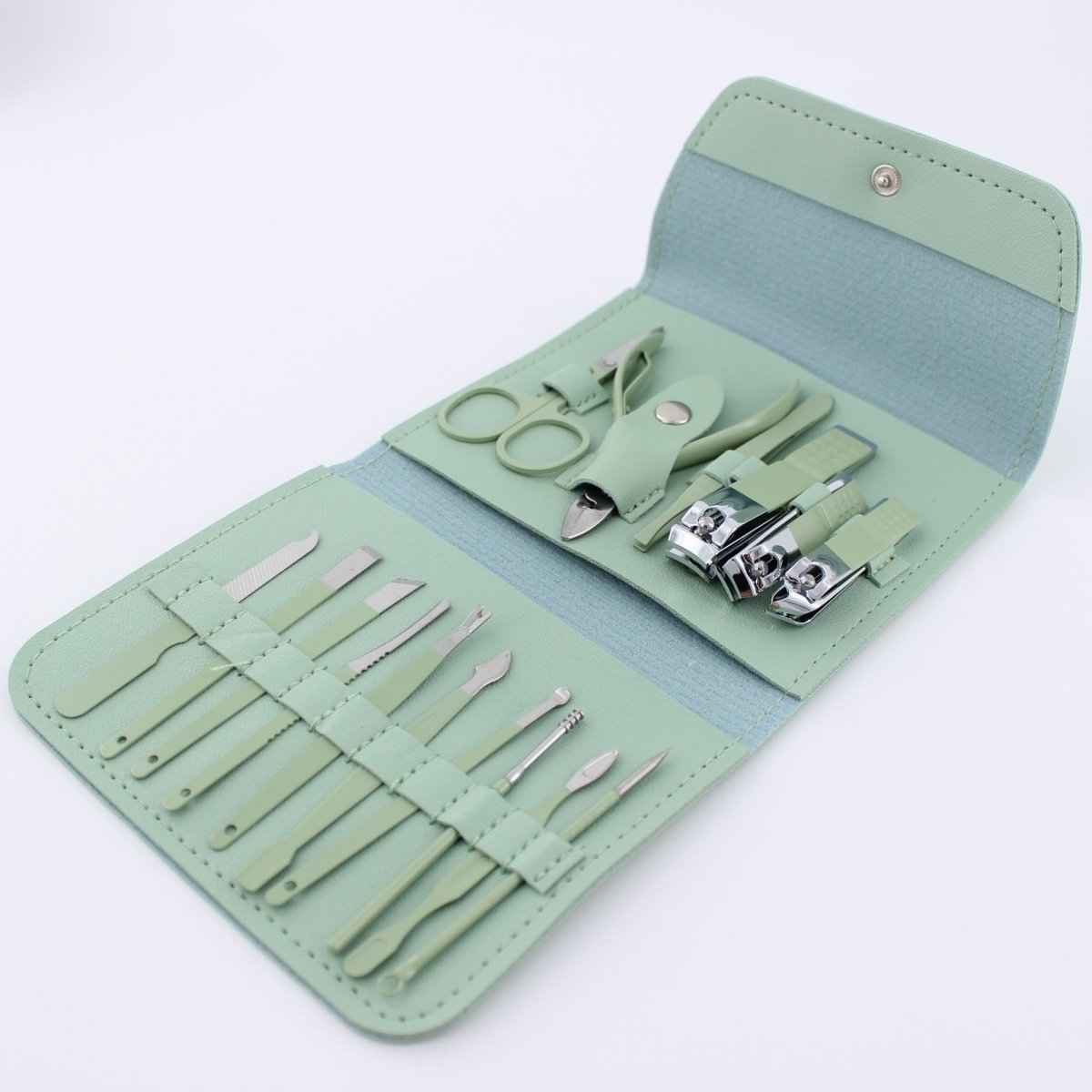 16-Piece Manicure & Pedicure Set – Travel Grooming Kit