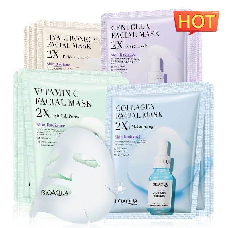 Collagen Gel Face Mask – Hyaluronic Acid, Hydrating & Firming