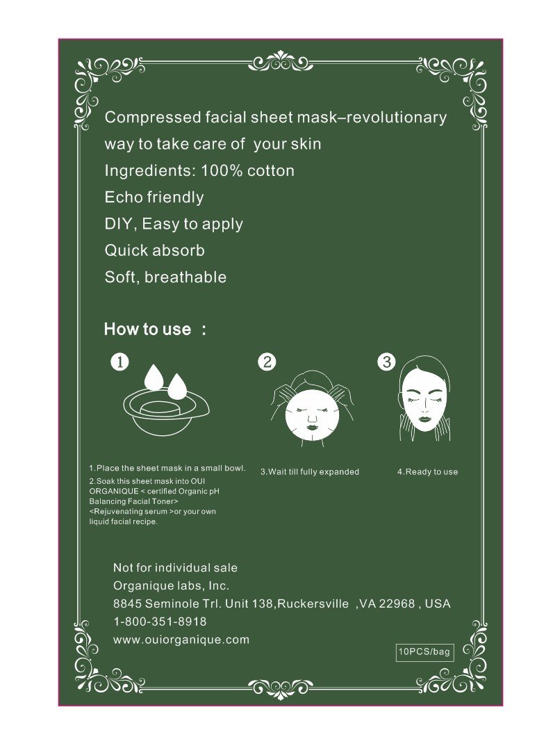 Natural Compressed Face Masks – DIY Sheet Masks