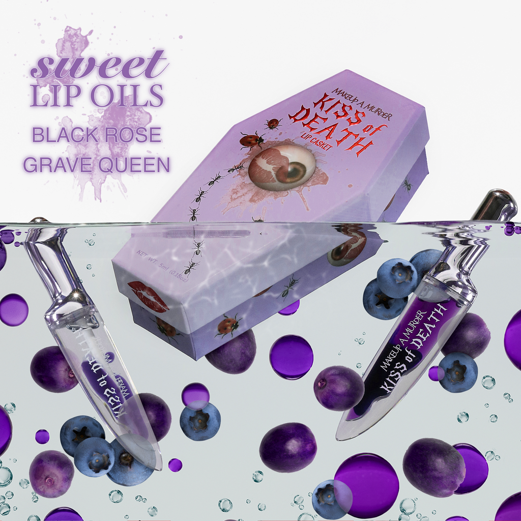 KISS of DEATH Bloody Lip Oils