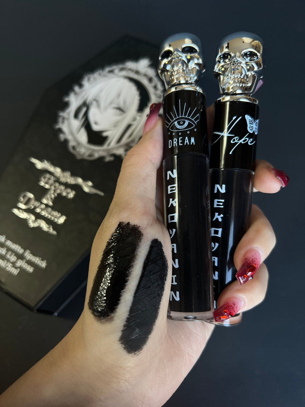 Hopes & Dreams Black Liquid Lipstick & Lip Gloss Duo