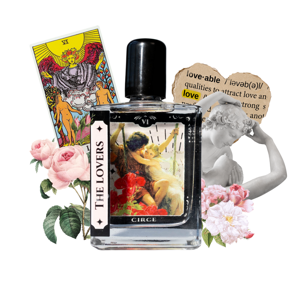 The Lovers Tarot Perfume Oil Roller – Wood, Freesia & Red Plum