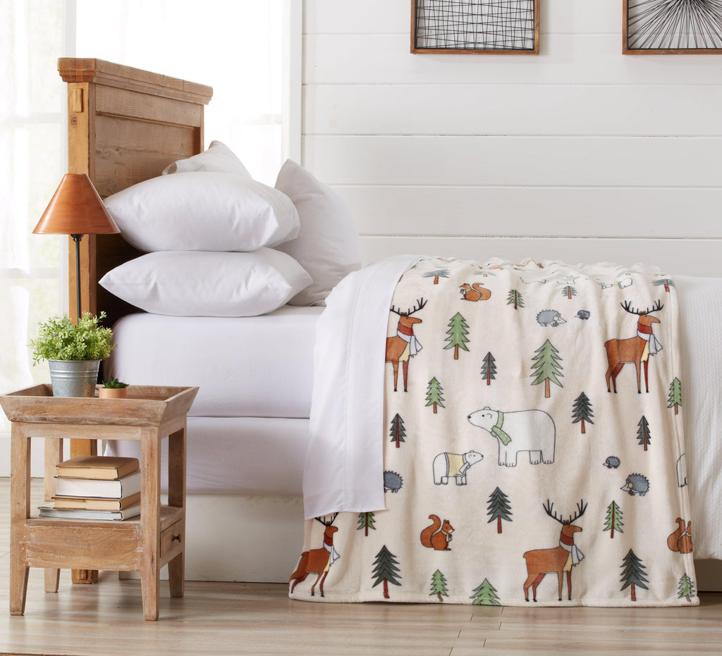 Velvet Throw Blanket – Pearl Collection