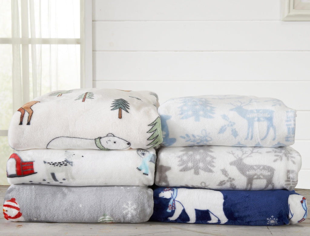 Velvet Throw Blanket – Pearl Collection