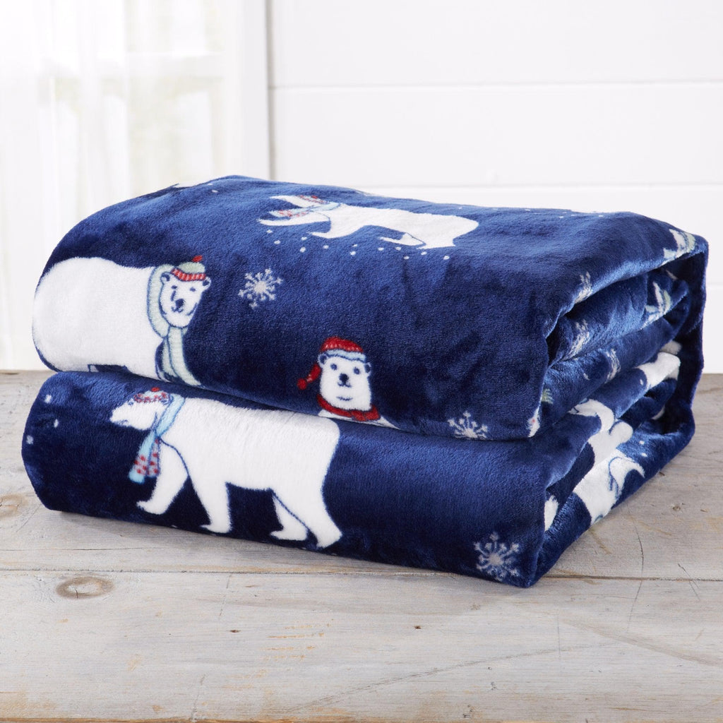 Velvet Throw Blanket – Pearl Collection
