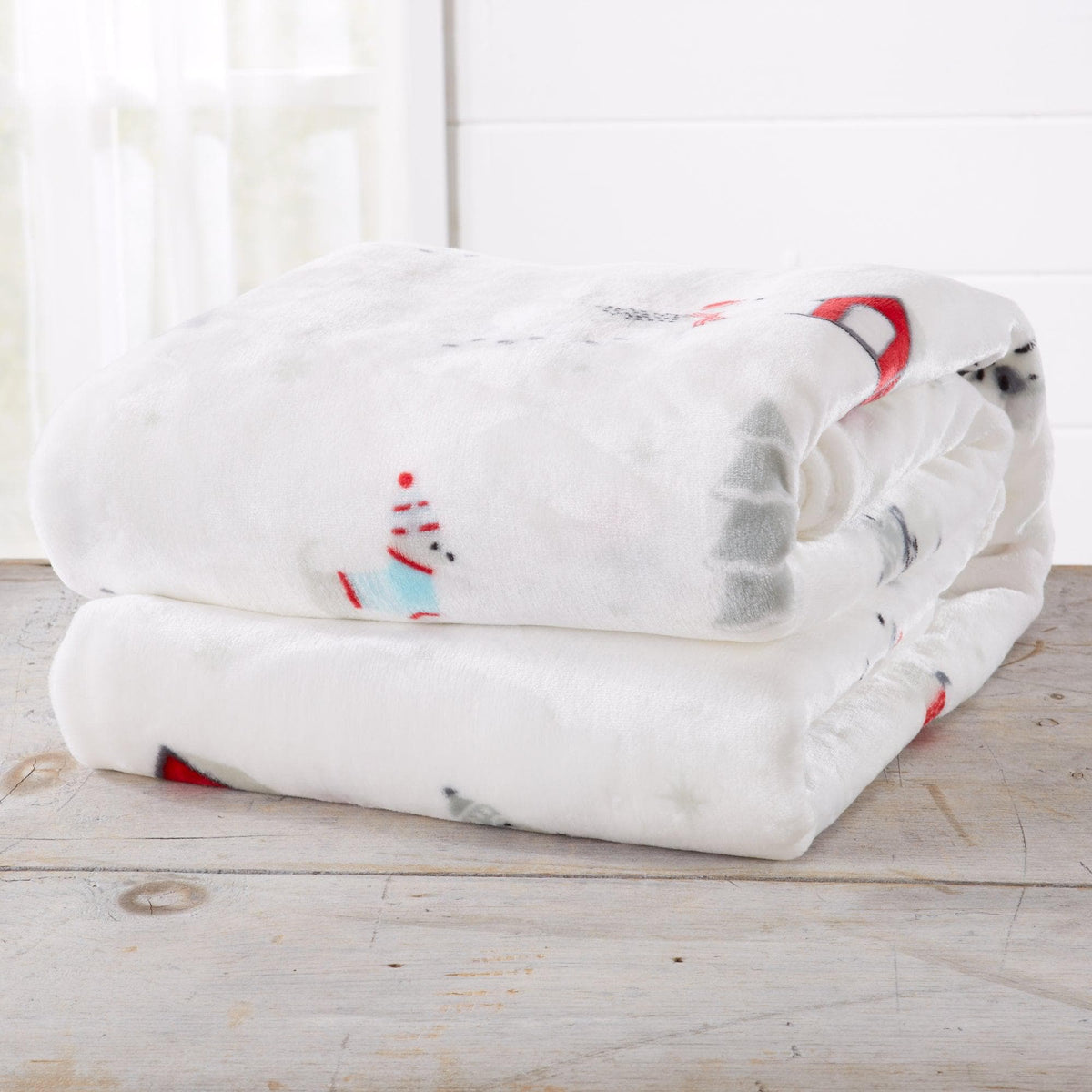 Velvet Throw Blanket – Pearl Collection