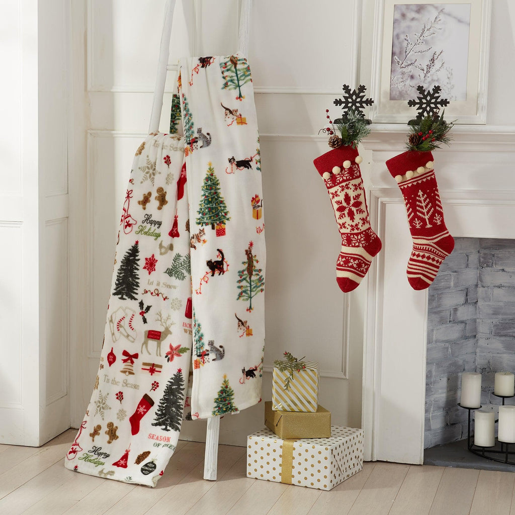Velvet Throw Blanket – Pearl Collection