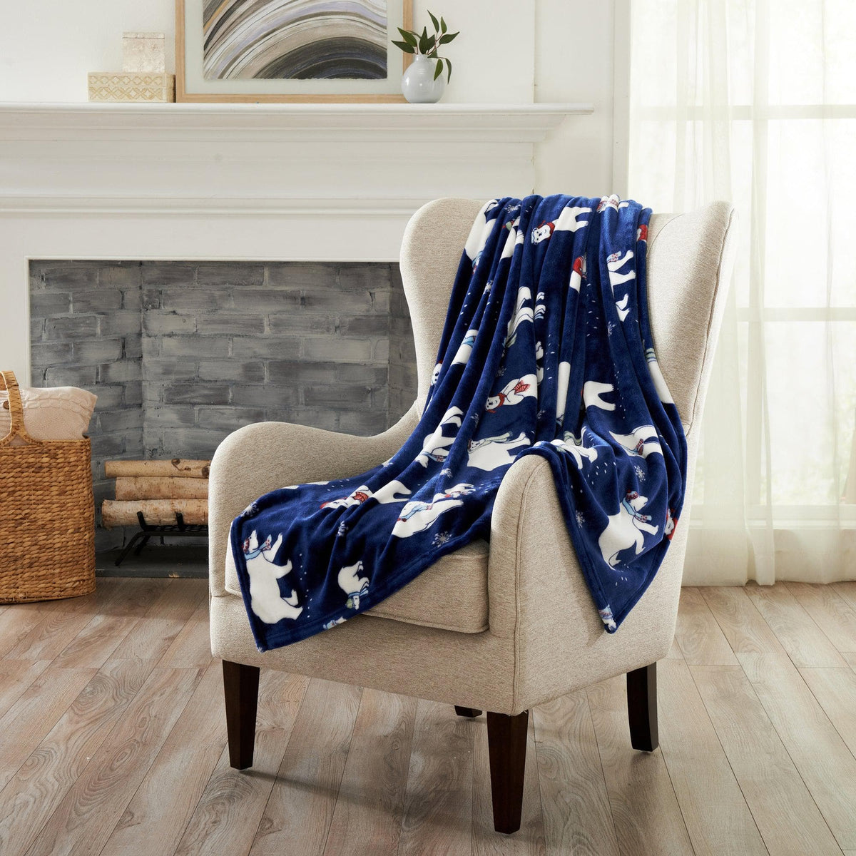 Velvet Throw Blanket – Pearl Collection
