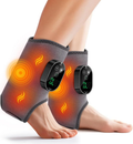 Cordless Heated Ankle & Foot Massager – 2-Pack
