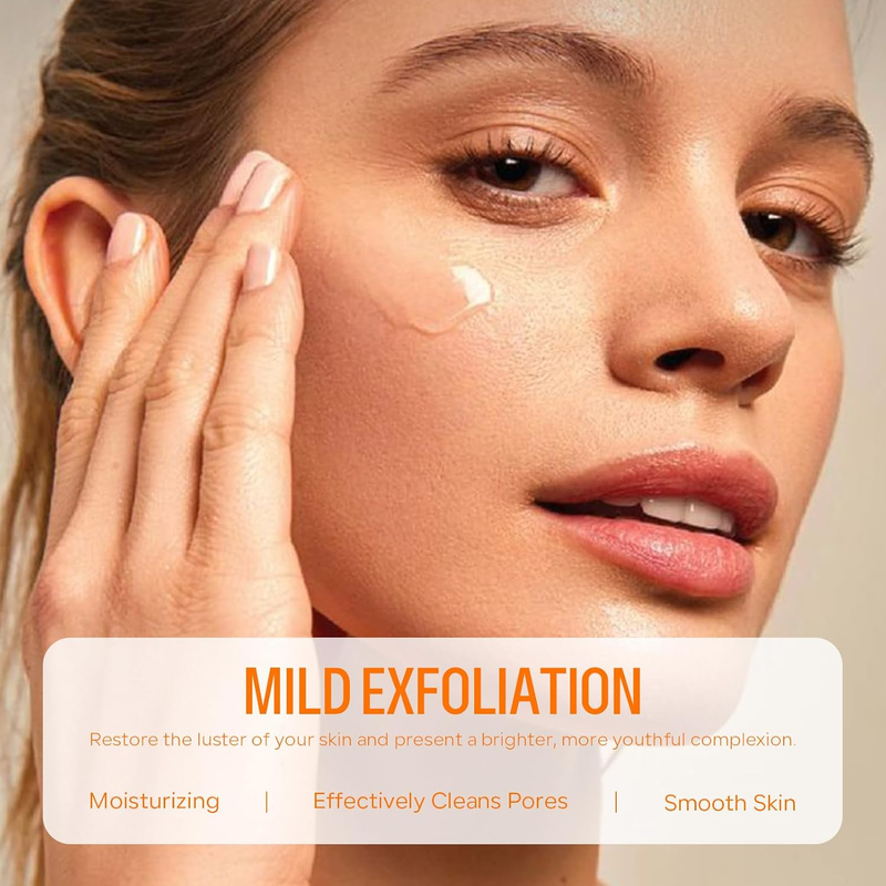 Orange Enzyme Peeling Gel – Peel Away Dead Skin for Instantly Smooth Face & Body