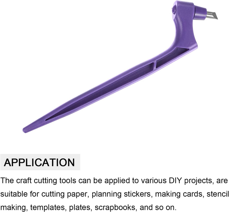 Craft Cutting Tools, 360 Degree Rotating Blades Stainless Steel Cutter with 15 3