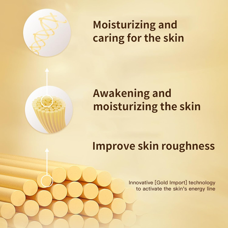 24K Gold Bio Collagen Face Mask, Hydrating Bio Collagen Mask Overnight Collagen