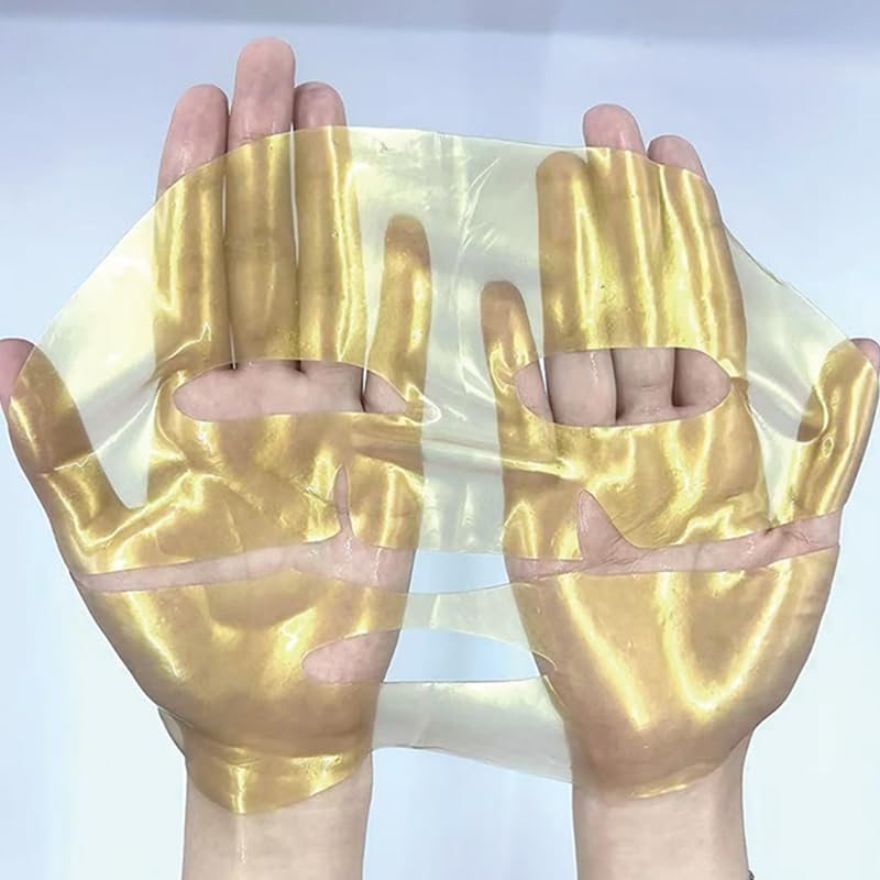 24K Gold Bio Collagen Face Mask, Hydrating Bio Collagen Mask Overnight Collagen