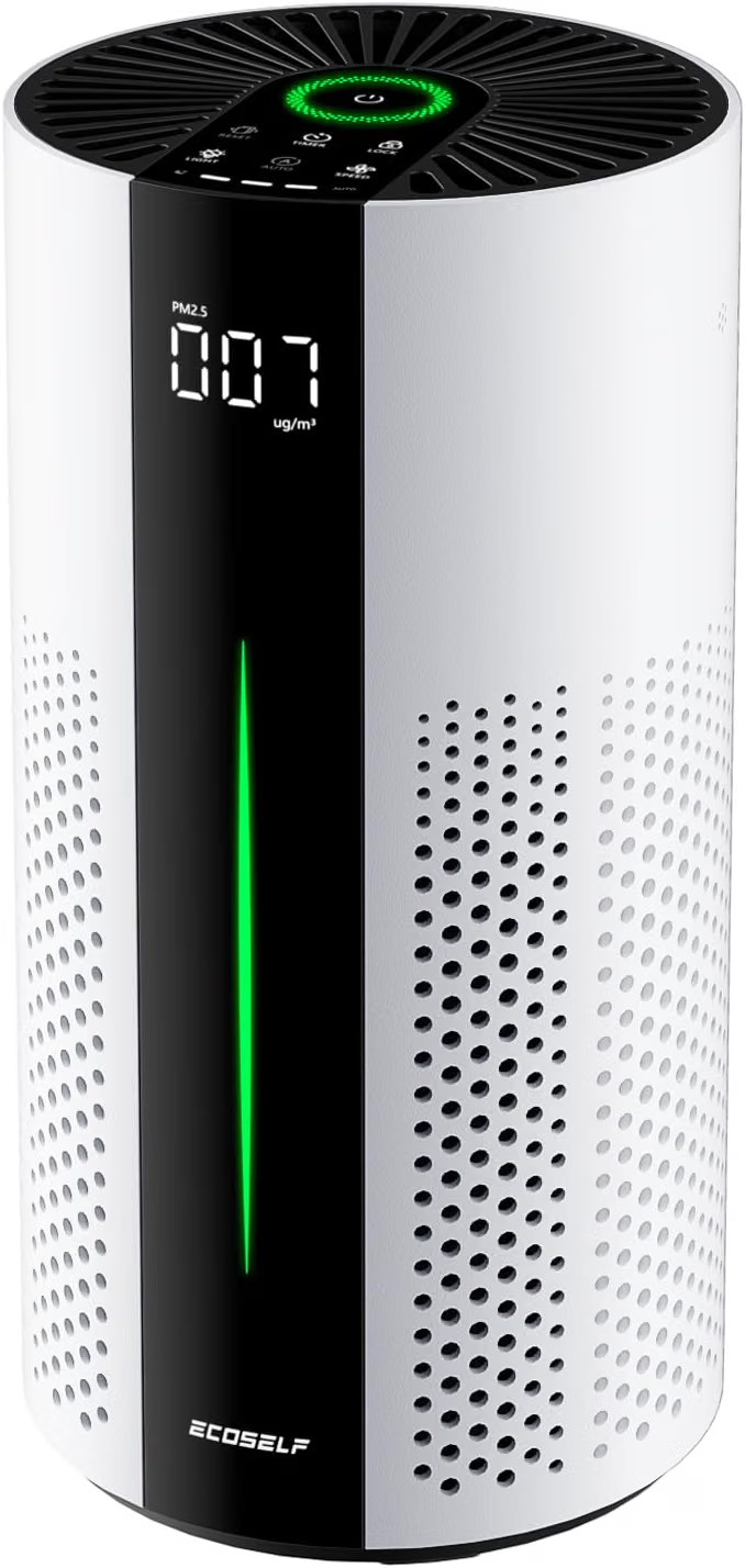 ECOSELF HAP609 HEPA Air Purifier – Large Rooms up to 1,800 sq ft