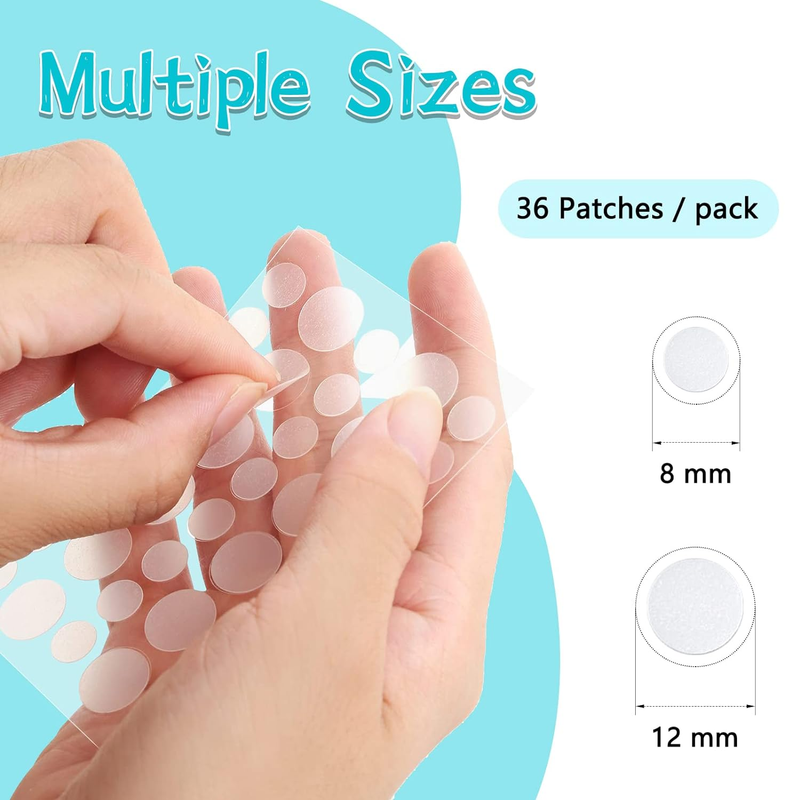 180 Counts Pimple Patches for Face Hydrocolloid Acne Patches for Face Invisible